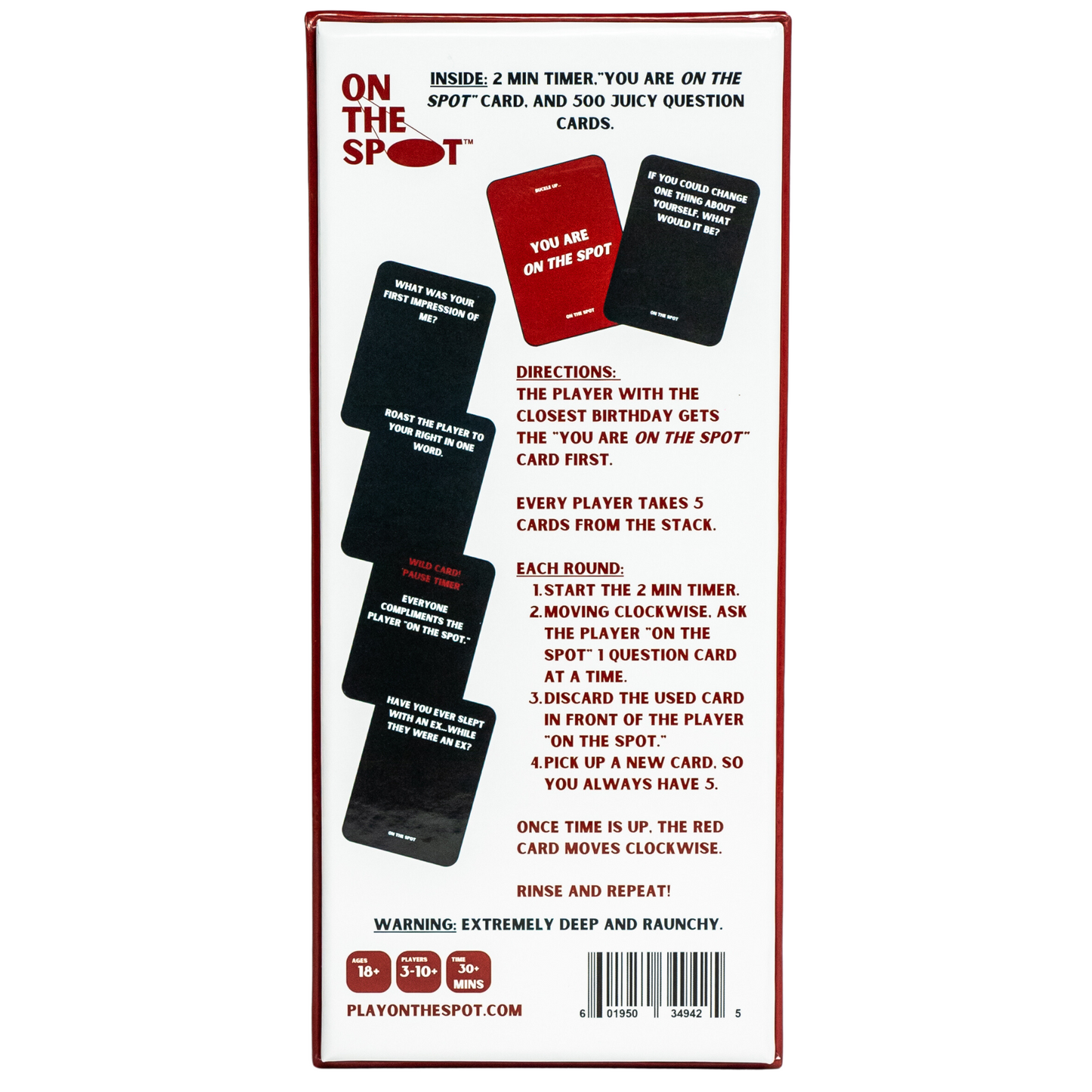 On The Spot®: The Hilarious Party Game To Hot Seat Your Friends